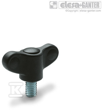 Барашкова гайка з оцинкованої сталі, - Z068955
